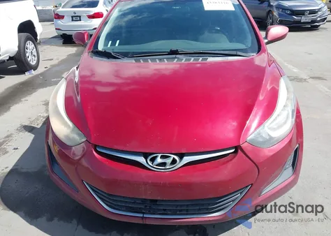 2016 Hyundai Elantra Se z USA, uszkodzony, nr VIN 5NPDH4AE2GH710221